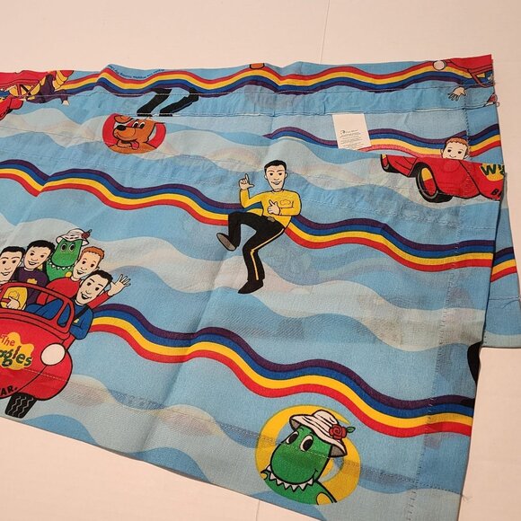 dan river Other - The Wiggles kids' room window valance / fabric by Dan River Upcycle project